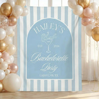 Bachelorette Party Backdrop Personalized Custom Name Bachelorette Banner Bridal Party Photo Backdrop