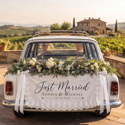 Custom Lace Wedding Welcome Sign, Personalized Lace Wedding Sign, Rustic Lace Sign