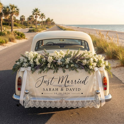Custom Lace Wedding Welcome Sign, Personalized Lace Wedding Sign, Rustic Lace Sign