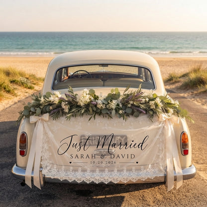Custom Lace Wedding Welcome Sign, Personalized Lace Wedding Sign, Rustic Lace Sign