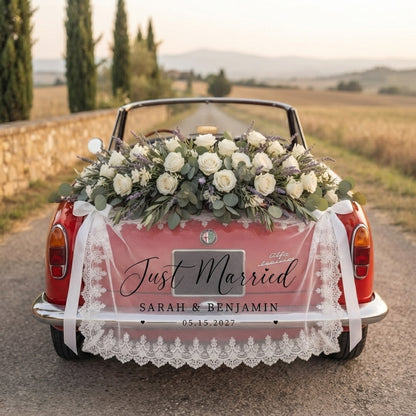 Custom Lace Wedding Welcome Sign, Personalized Lace Wedding Sign, Rustic Lace Sign