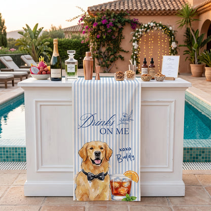 Custom Pet Signature Cocktail, Dog Custom Drink Sign, Pet Bar Menu Sign (Copy)