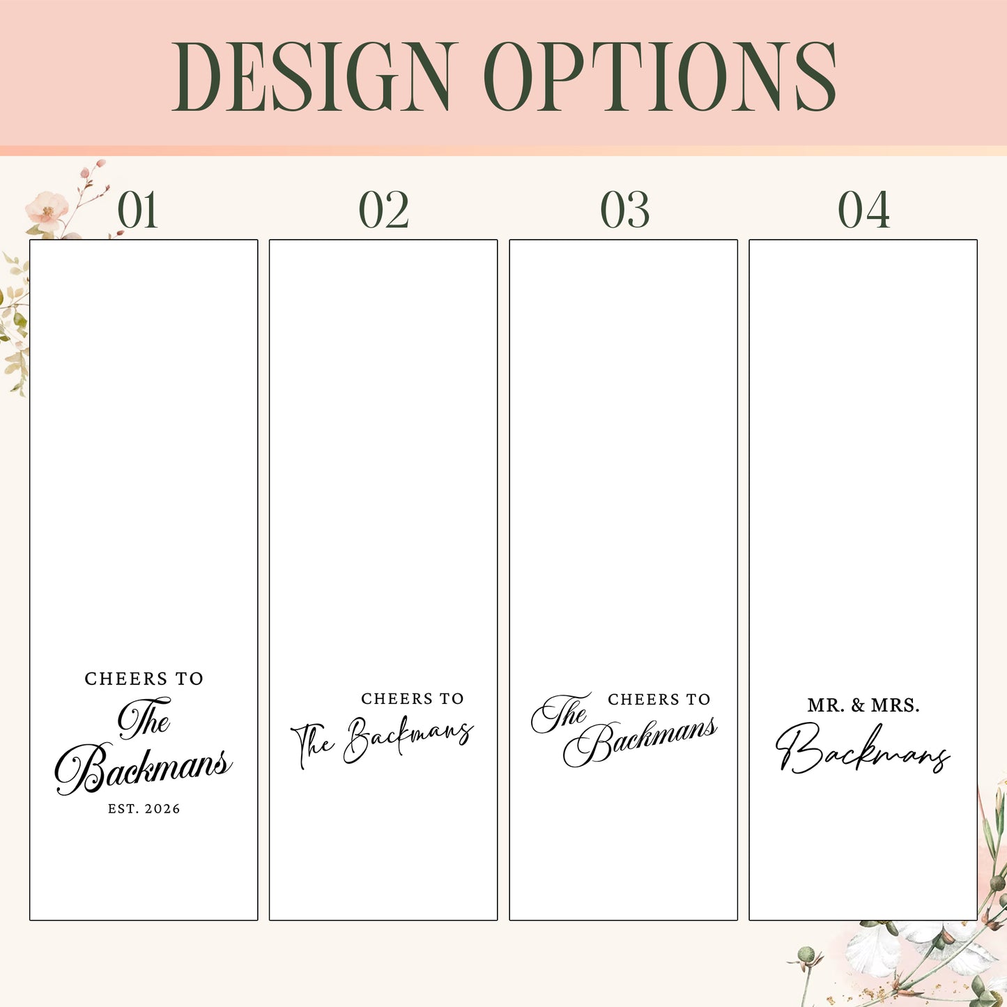 Fabric Bar Menu Sign, Signature Drink Wedding Sign, Personalized Cocktail Bar Sign